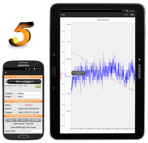 Solinst Levelogger 5 App für Android solinst levelogger 5 app für android