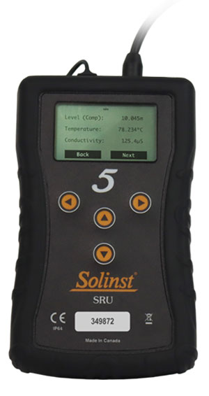 Solinst Readout Unit SRU Allows Instant Access To Barometrically Compensated Water Level Data solinst readout unit sru allows instant access to barometrically compensated water level data