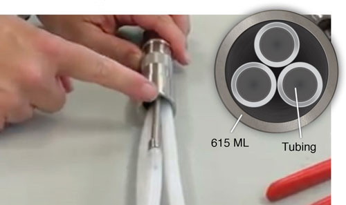Installation Tip Is To Create A Triagle Formation With The Tubing If You Are Looking At It From The Top View When Installing The 615Ml Multilevel Drive Point Piezometer installation tip is to create a triagle formation with the tubing if you are looking at it from the top view when installing the 615ml multilevel drive point piezometer