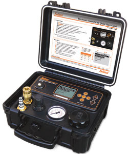 solinst 464 electronic pump control units pneumatic pump control units bladder pump control units double valve pump control units groundwater sampling groundwater sampling control units automatic control units manual pump control units 109560 464 Electronic Pump Control Unit 125psi cw lines for Bladder DVP image